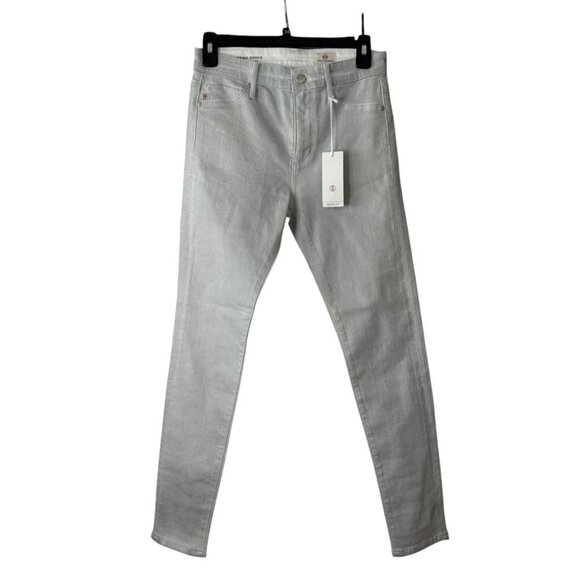 AG: Farrah Skinny Ankle Jeans Luminous Fade to Grey.  SIZE:27 - Picture 1 of 5